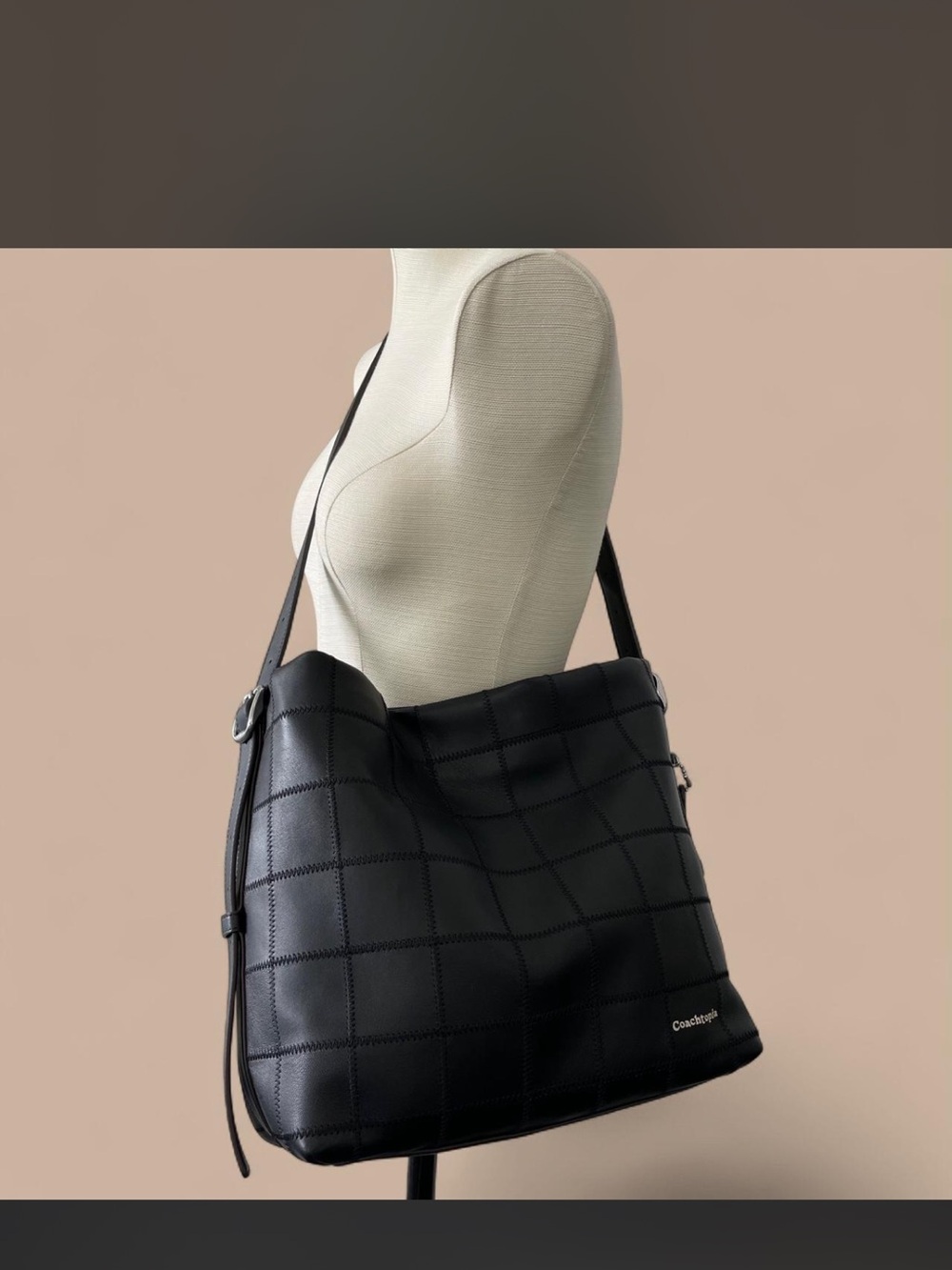 Coachtopia Large Black Hobo bag